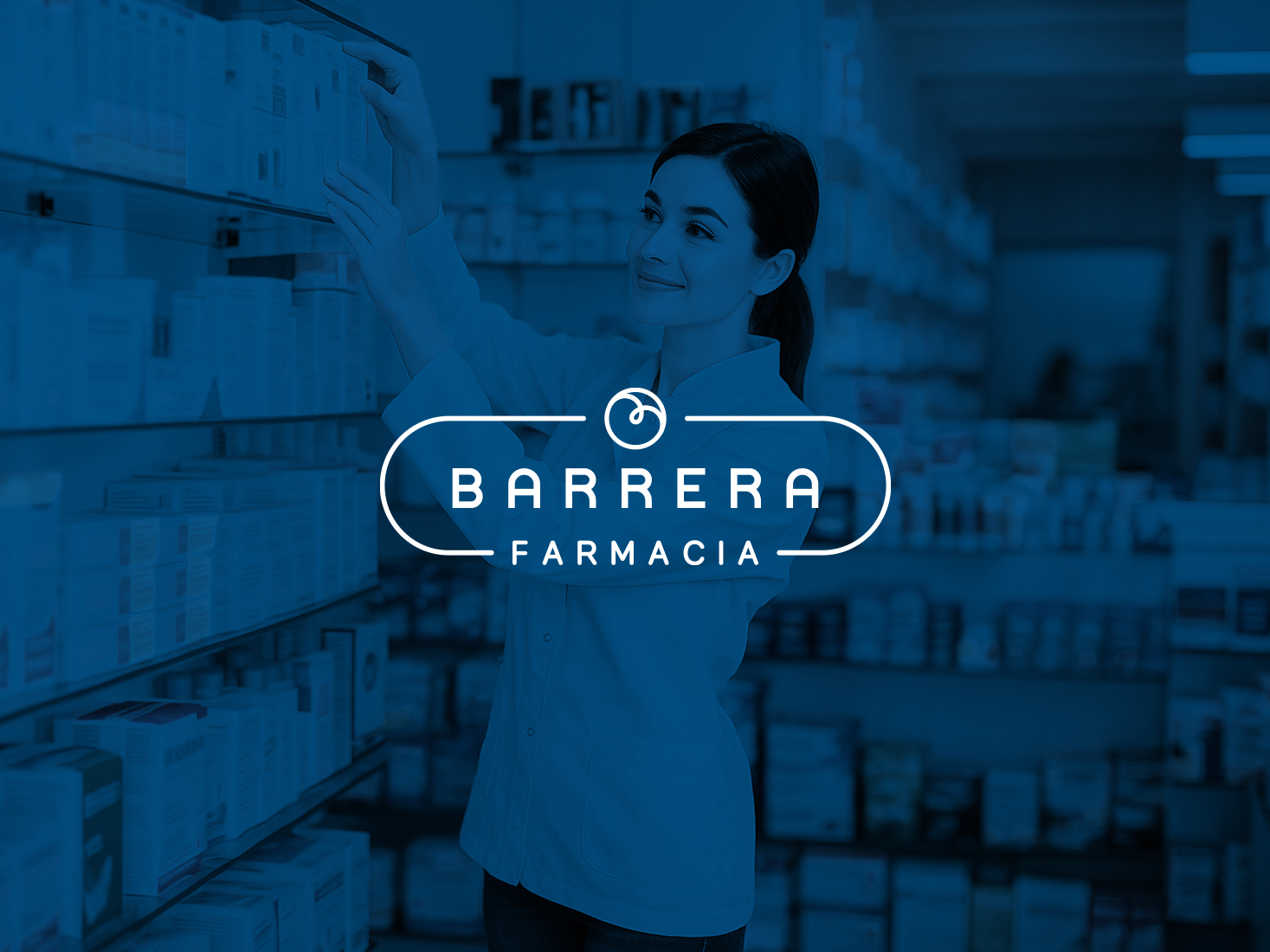 Identidad visual de Barrera Farmacia